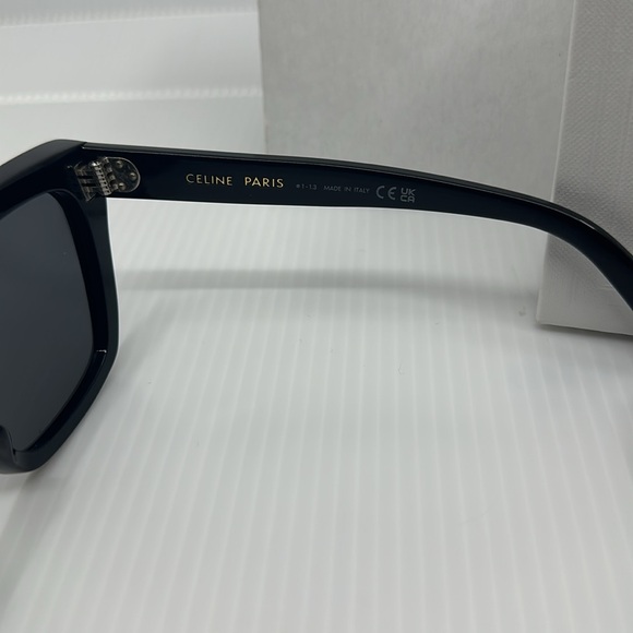 Celine Paris 3 dots CL402561 58 13 140 black sunglasses with box case dustcloth - Picture 7 of 13